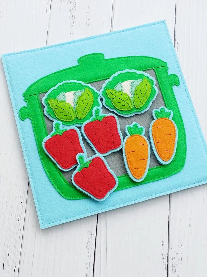 feltboard,Montessori Material,Make Your Own Lunch