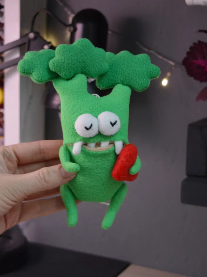 Plush Broccoli Toy Pattern – Fleece Softie PDF Tutorial