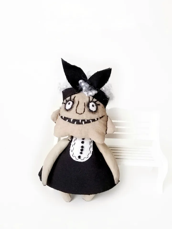 Handmade Voodoo Dolls - Small, Quirky, Unique, and a Little Creepy - Perfect for Collectors of the Unusual and Eccentric. FREE SHIPPING!