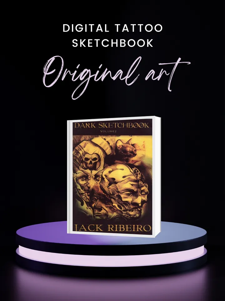 Jack Ribeiro - Dark sketchbook Vol.2