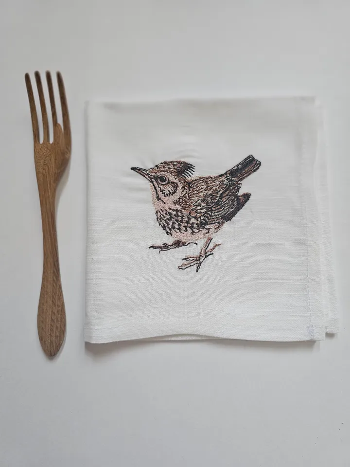 Embroidery napkin