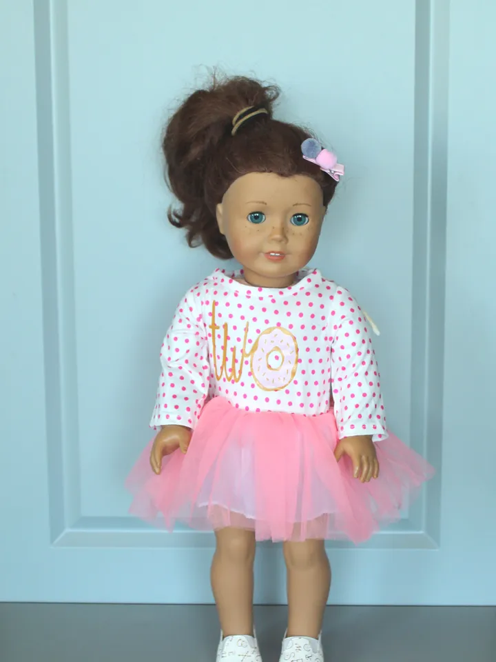 Handmade American Girl Doll Outfit – set of 5 – American Girl Doll Clothes  - doll shoes and accessories