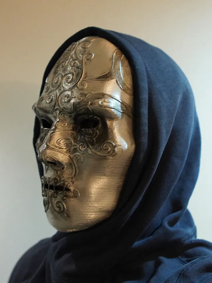Death Eaters mask from Harry Potter Bellatrix Lestrange Death Eaters mask Harry Potter