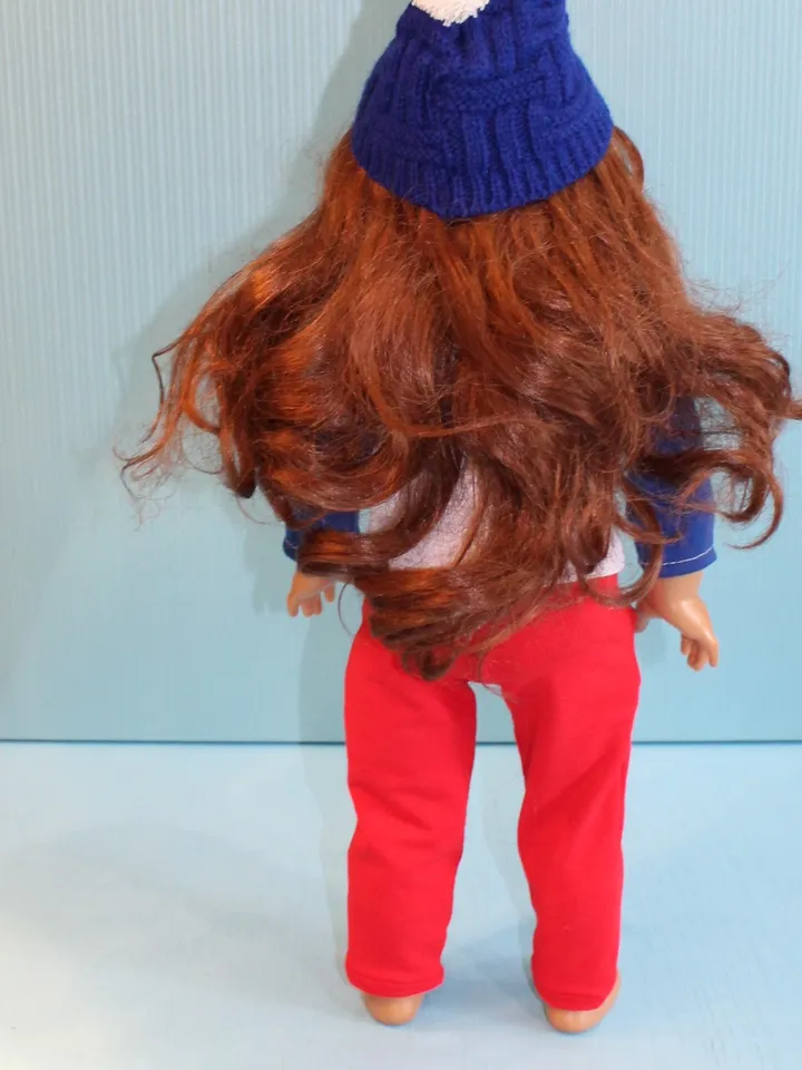 Handmade American girl doll sporty outfit – American girl doll clothes - doll shoes - gift for granddaughter