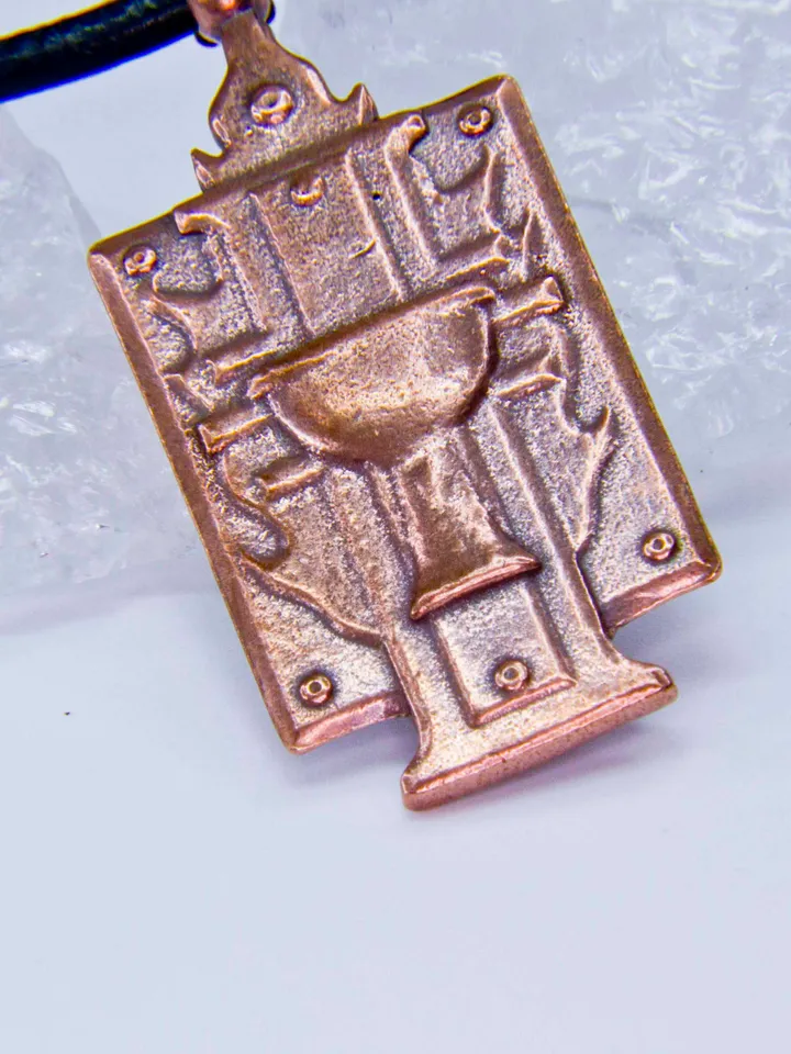 Pure Copper Ordo Hereticus Pendant of the Warhammer 40K Universe
