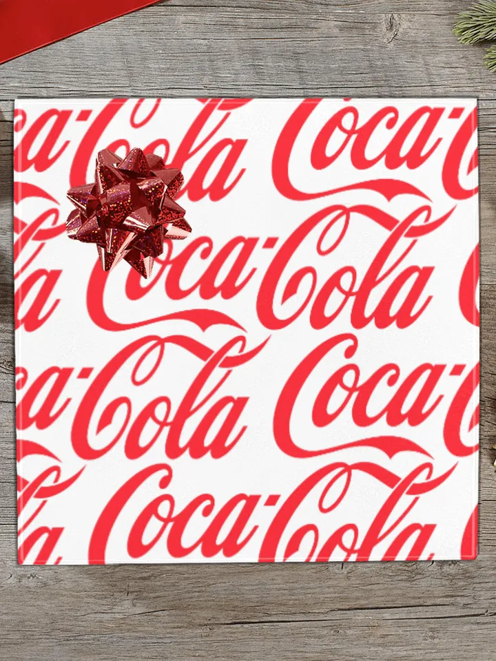 Coca Cola Gift Wrapping Paper