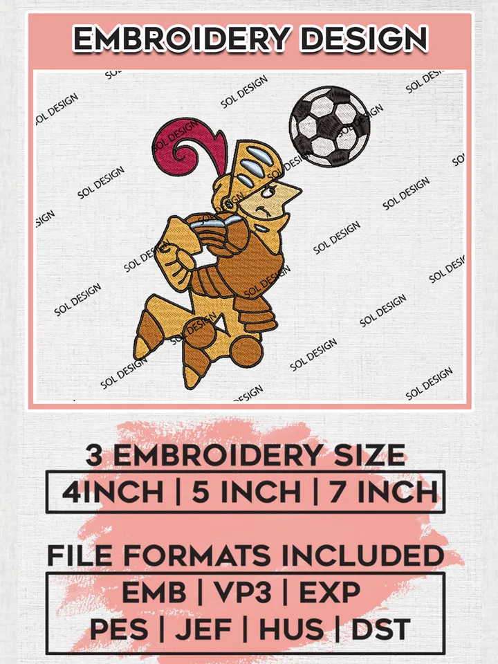 Valparaiso Crusaders Team Funny Mascot Logo embroidery designs, NCAA Valparaiso Crusaders Logo Machine embroidery files, NCAA Team Logo embroidery designs, NCAA Game Day Machine embroidery designs, Digital Download