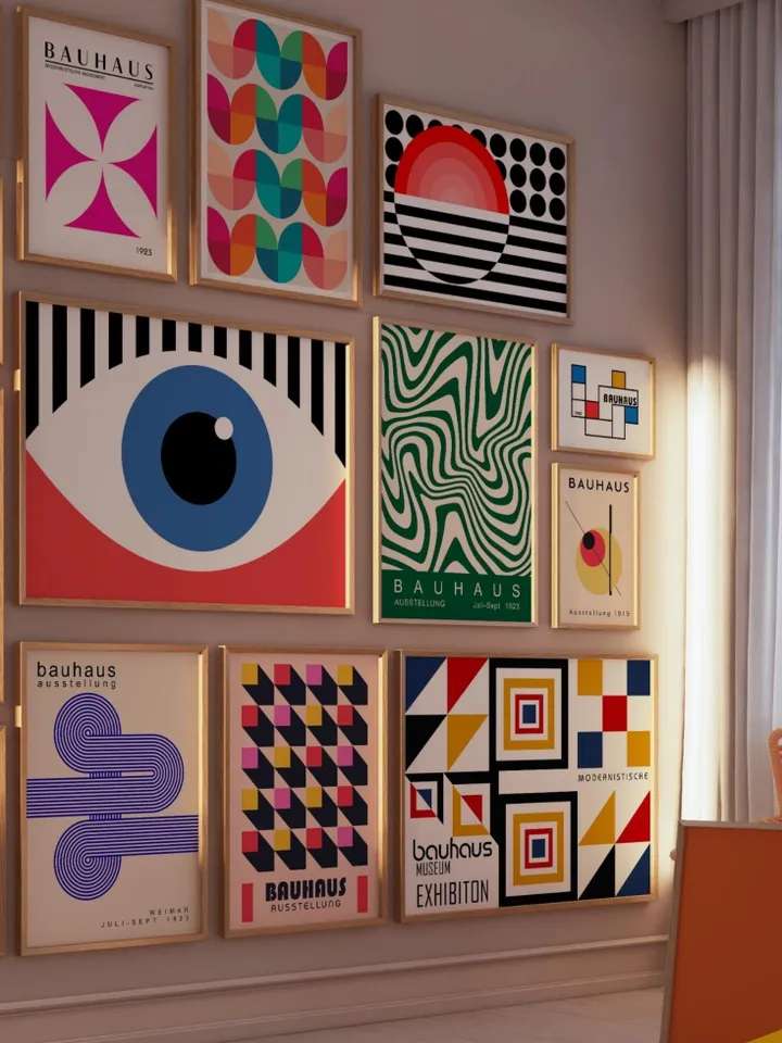 Bauhaus poster set of 3500