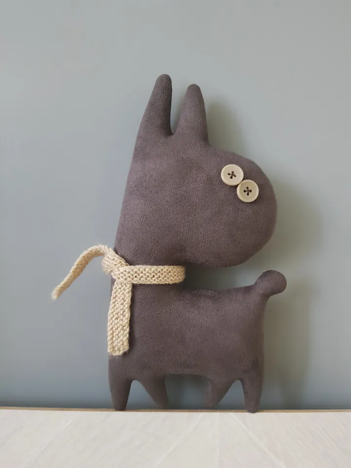 Stuffed Horse sewing pattern PDF and Tutorial in English, stuffed animal sewing diy, rag doll pattern