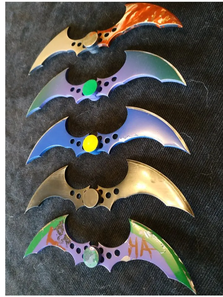 Batman cosplay - Batarang - a set of batarangs - made of steel - One unit = 5 pc