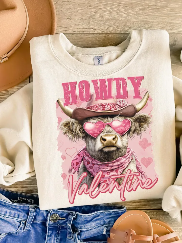 Highland Cow png, Valentine Coquette Png, Valentine's Day, Retro Valentine Png, Valentine Heart Png, Love Png, Sublimation Designs