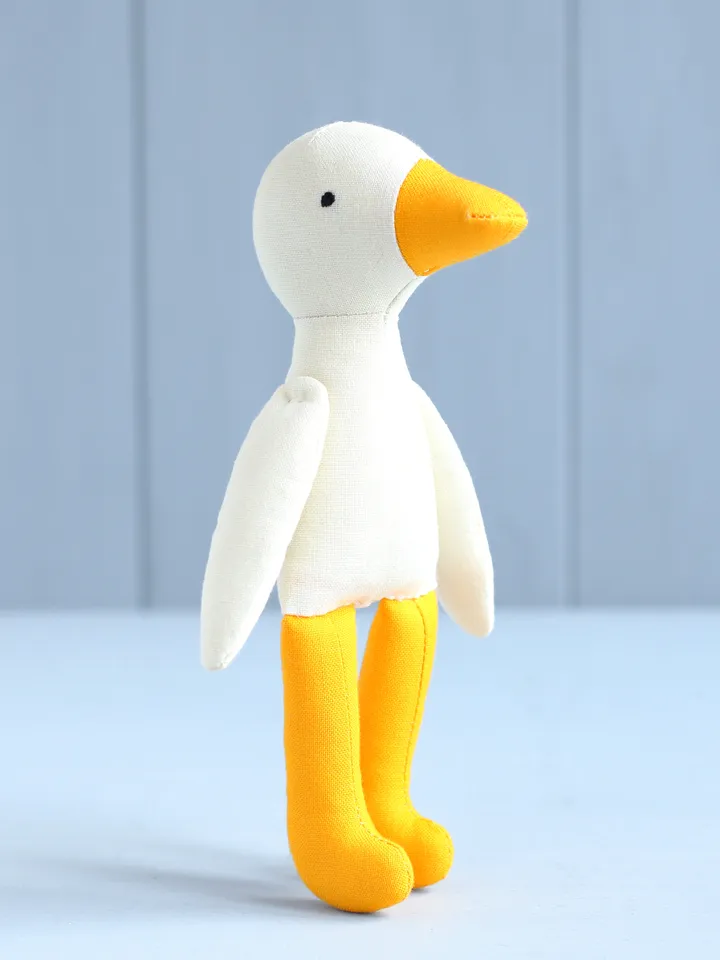 2 PDF Mini Chick and Duck Stuffed Animals Sewing Patterns Bundle