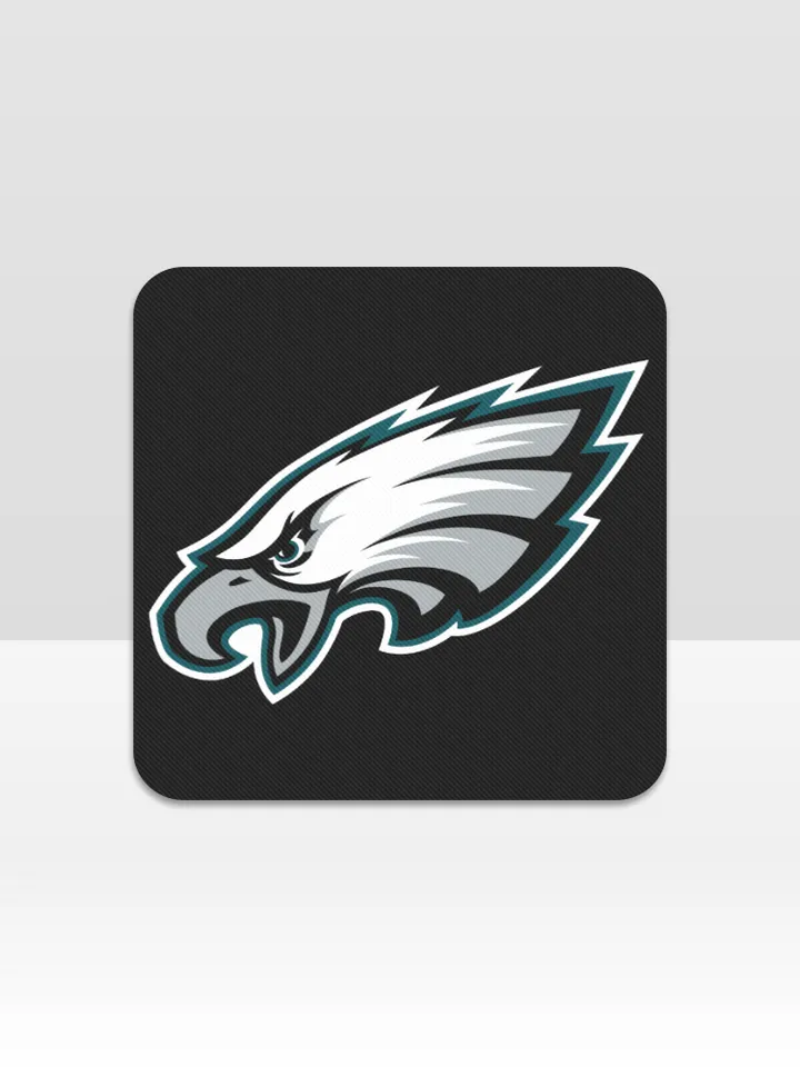 Eagles Cup Coaster, Square Drink Coaster, Round Coffee Coaster