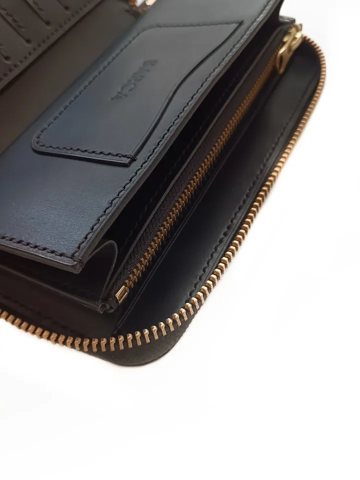 Pattern of a men's clutch with a zipper - Download PDF & video TUTORIAL Punch pitch 4 mm