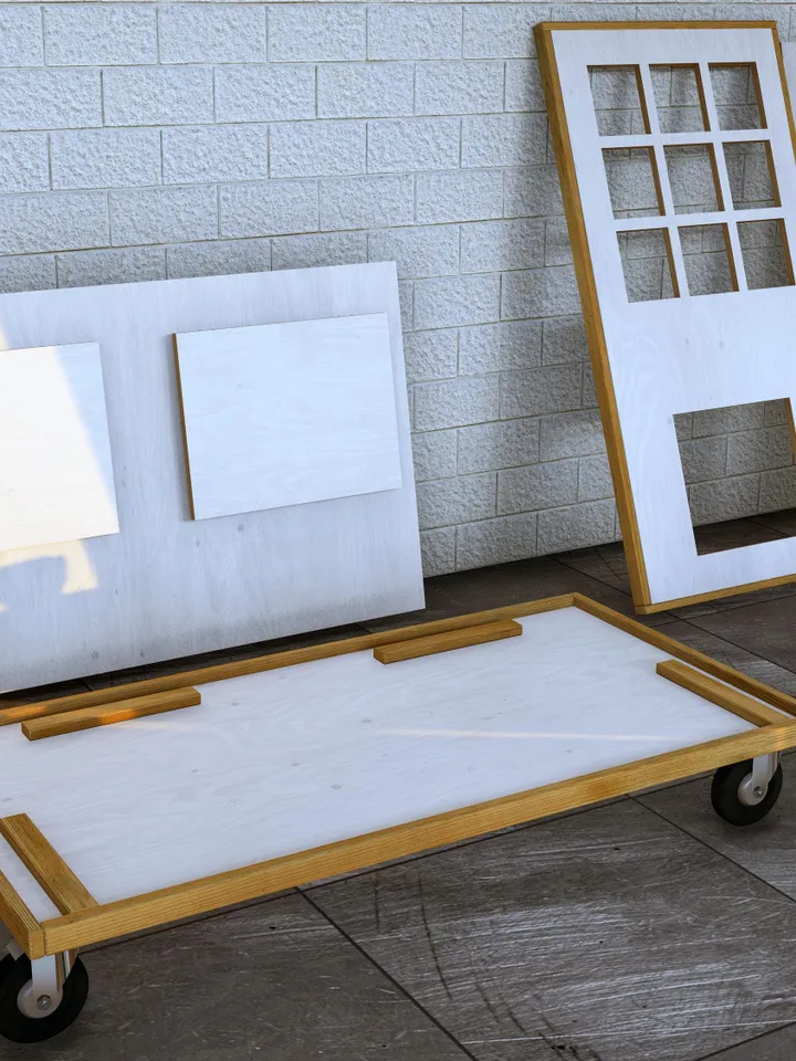 DIY PDF Collapsible Service Cart Plans, Portable Cart, Folding Cart, Coffee Cart, Candy Cart, Tea Cart, Wedding Cart, Charcuterie Cart