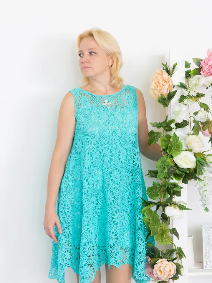 Women's Sundress Amelia Crochet Pattern