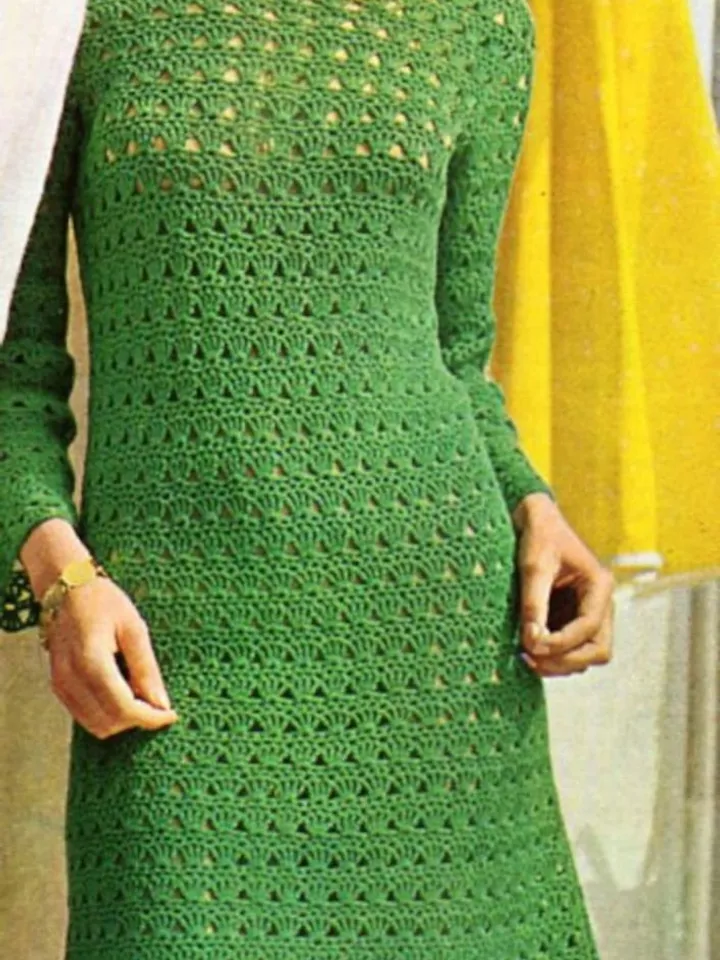 Dress crochet pattern, easy dress crochet, women dess, lace dress crochet pattern instant download