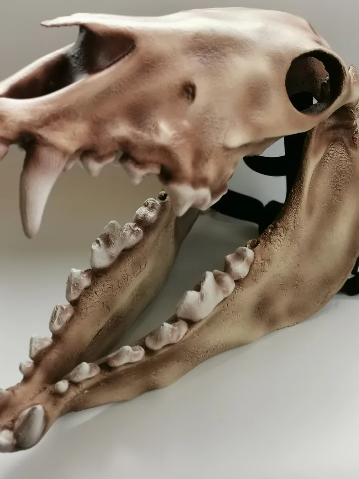 Wendigo big head Mask, Wendigo Mask Realistic face Mask, Horror Mask, resin skull mask, shamanic mask, pagan mask, ritual mask, creepy mask