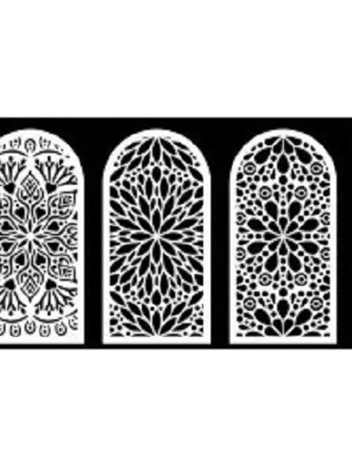 Digital Template Cnc Router Files Cnc Panel Wall Files for Wood Laser Cut Pattern