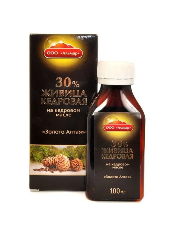 Fir oleoresin 30 percent Altai Gold on Almar 100 ml