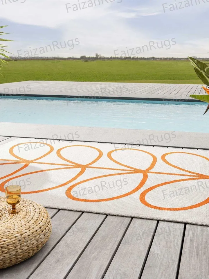 New Balloon Shape Handmade Woolen Rug Hand Tufted Area Rug Colorful Area Rug for Living Dining Bedroom Hallway Custom Rug6x9 8x10 9x12 10x14