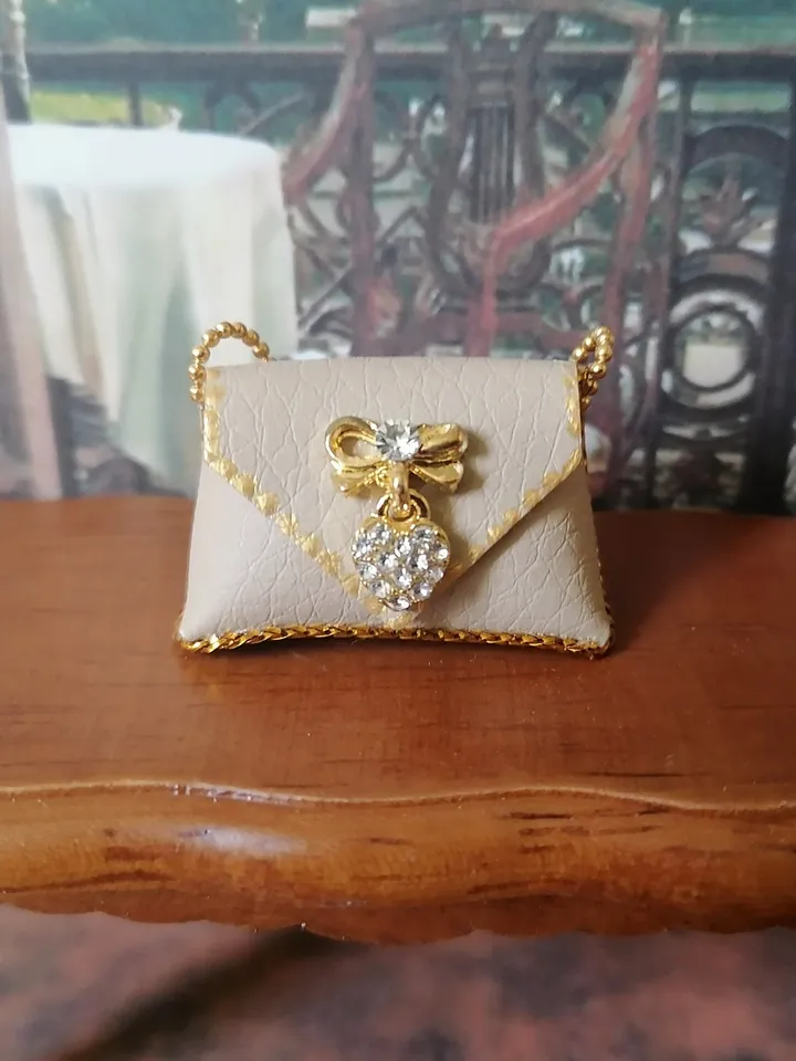 Doll bag. Handmade.1:12 scale.