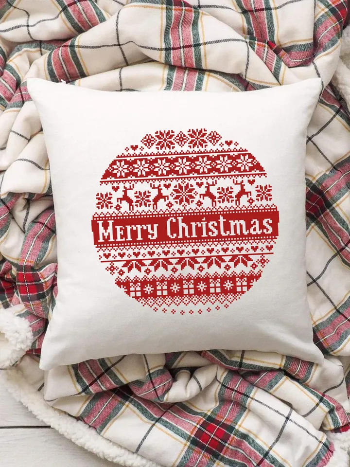 Nordic Christmas cross stitch pattern download PDF, Quaker sampler, Monochrome embroidery, Scandinavian Christmas ornament cross stitch #N73