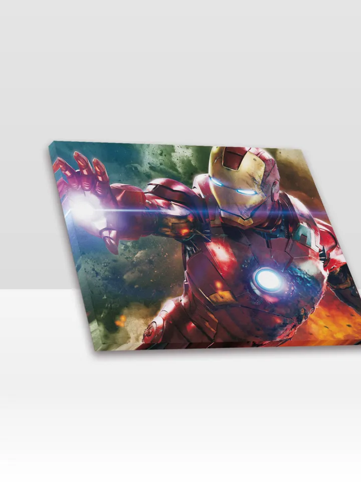 Iron Man Frame Canvas Print