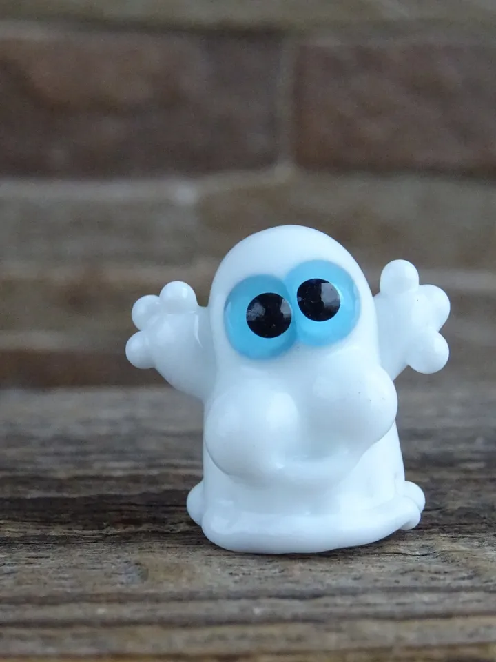 AQUARIUM DECORATION Ghost figurine Aquarium decor Aquarium figurine Aquarium gifts Aquarium ornament Glass ghost miniature Halloween art