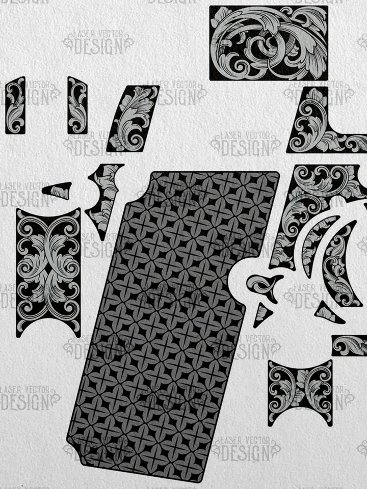 VECTOR DESIGN SIG Sauer P 238 Scrollwork