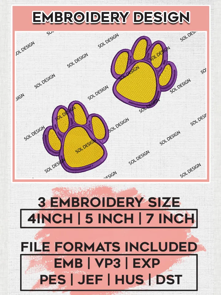 Northern Iowa Panthers Team Mascot Logo embroidery designs, NCAA Northern Iowa Panthers Logo Machine embroidery files, NCAA Team Logo embroidery designs, NCAA Game Day Machine embroidery designs, Digital Download