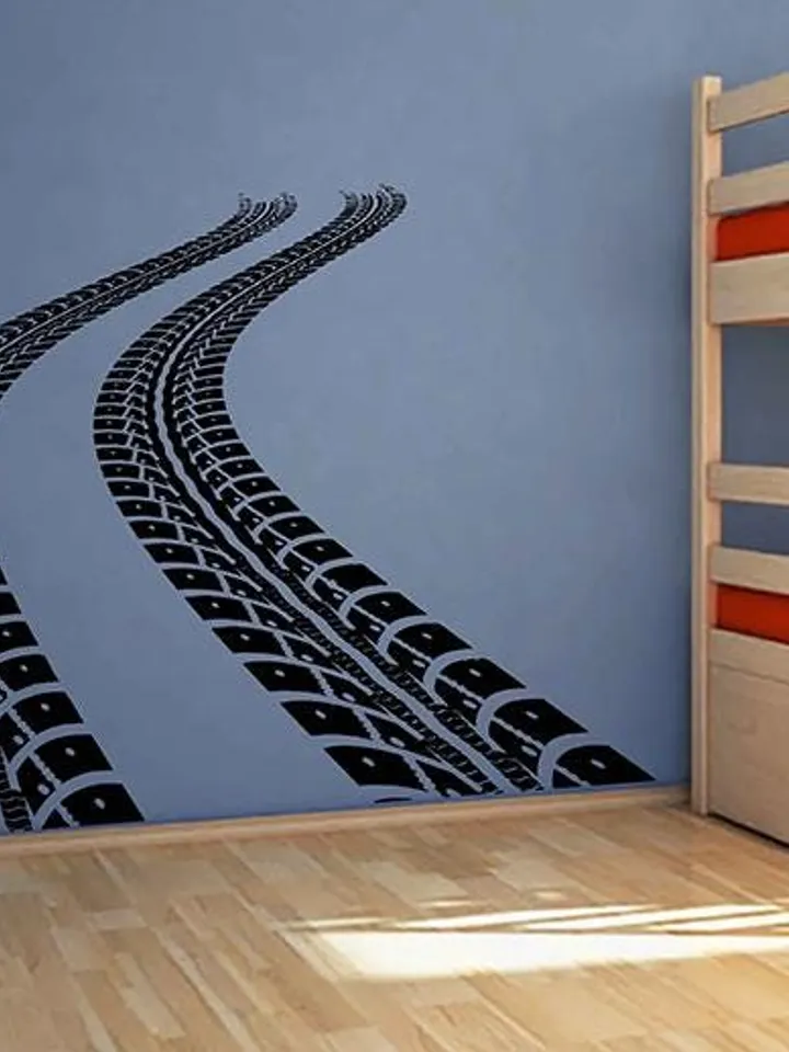 Tire trucks Wall Decal ik3445
