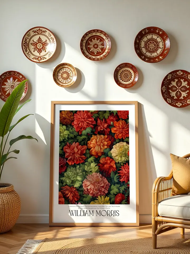 William Morris Wall Art, Vintage Botanical Print, Floral Poster Arts Decor, Digital Download, William Morris Print Digital Download AA15