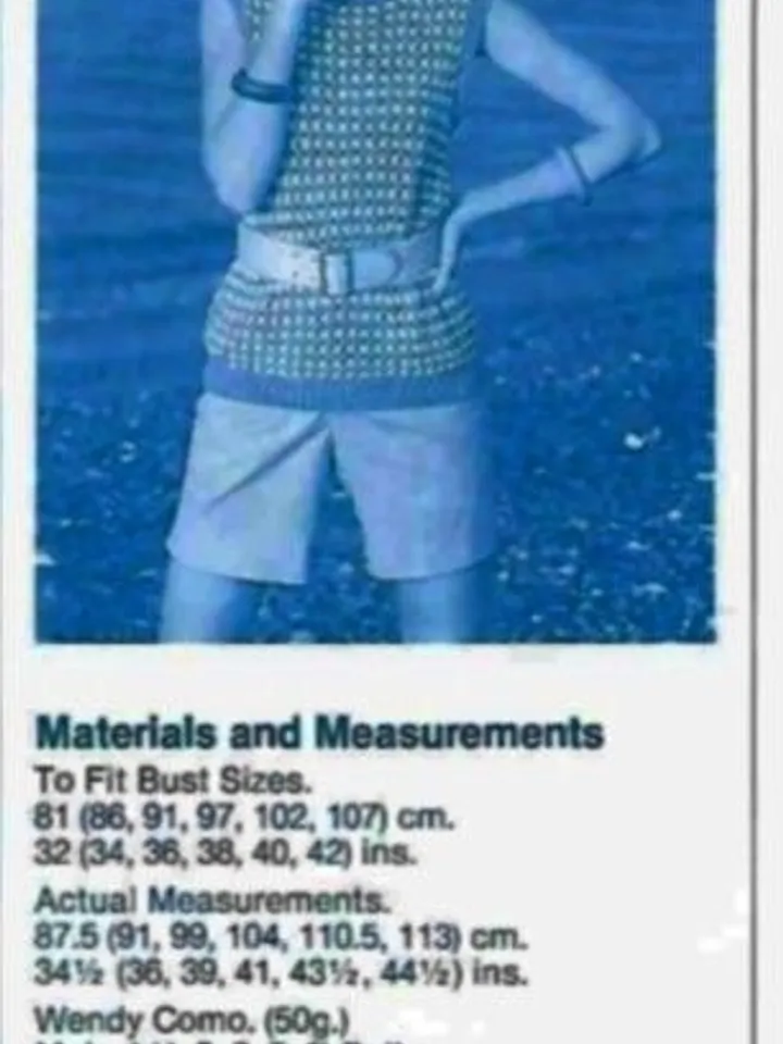 Knitting pattern sweater Set 3 X pattern Women Sweater Knitting ,Pattern Ladies Short Batwing Sleeveless Vest Knitting