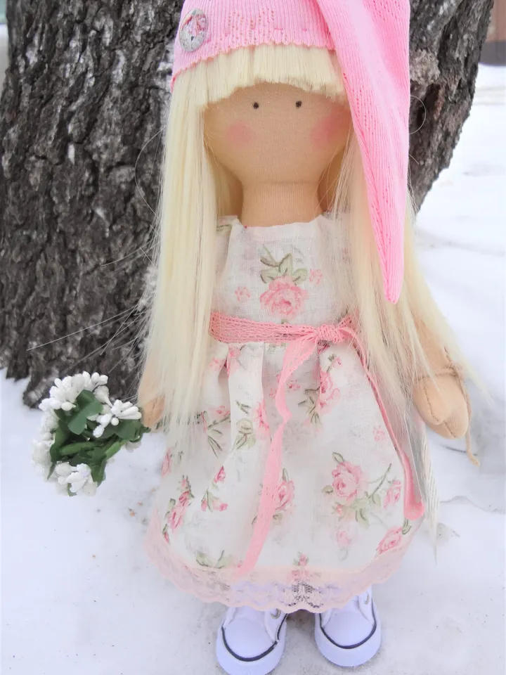 Rag doll sewing pattern -  Ragdoll with clothes - Doll sewing pattern – Doll clothes pattern – 12 inch doll pattern