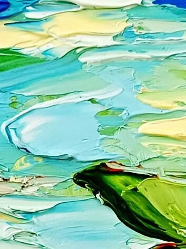 Lemon Painting Italy Seascape Original Art Impasto Oil Painting Signed painting Coastal Painting Amalfi Art Italy Painting ArtProkopaloSv