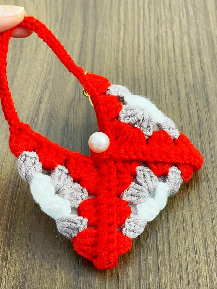 Easy Crochet Granny Square Pattern PDF, Simple Small Square Tutorial for Baby Blankets, Tote Bags, Shawls, or DIY Accessories