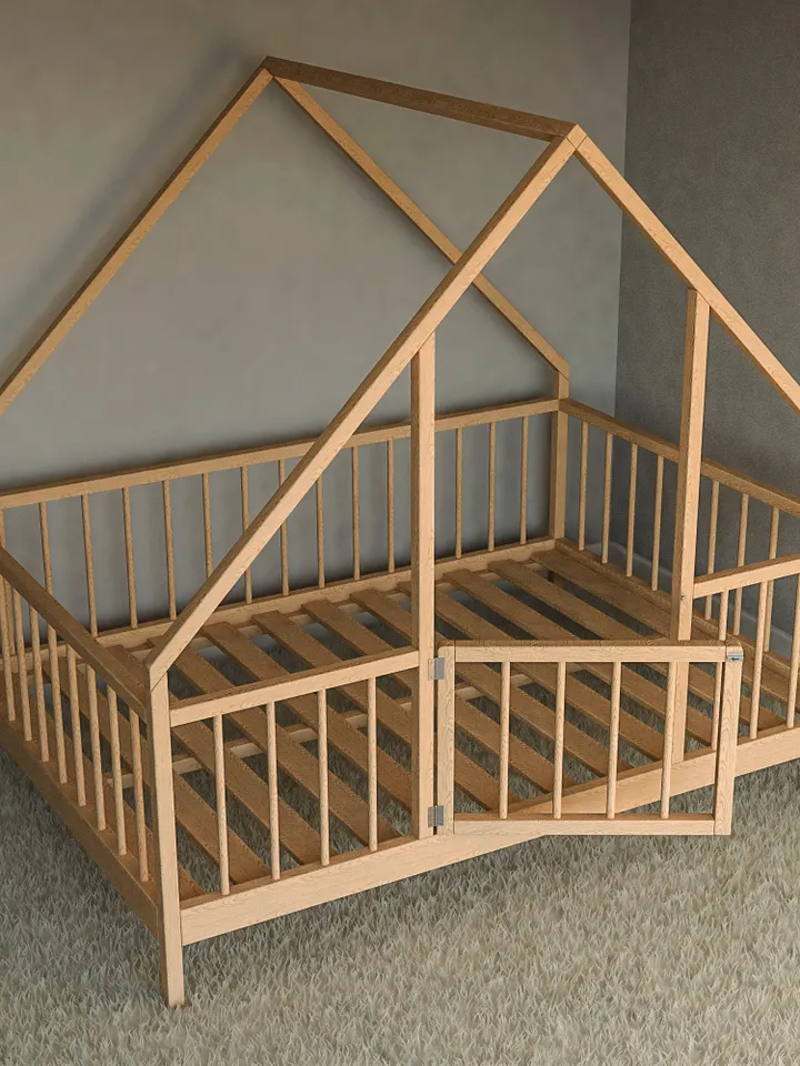 Montessori House Bed Plan, Full Size, PDF, DIY