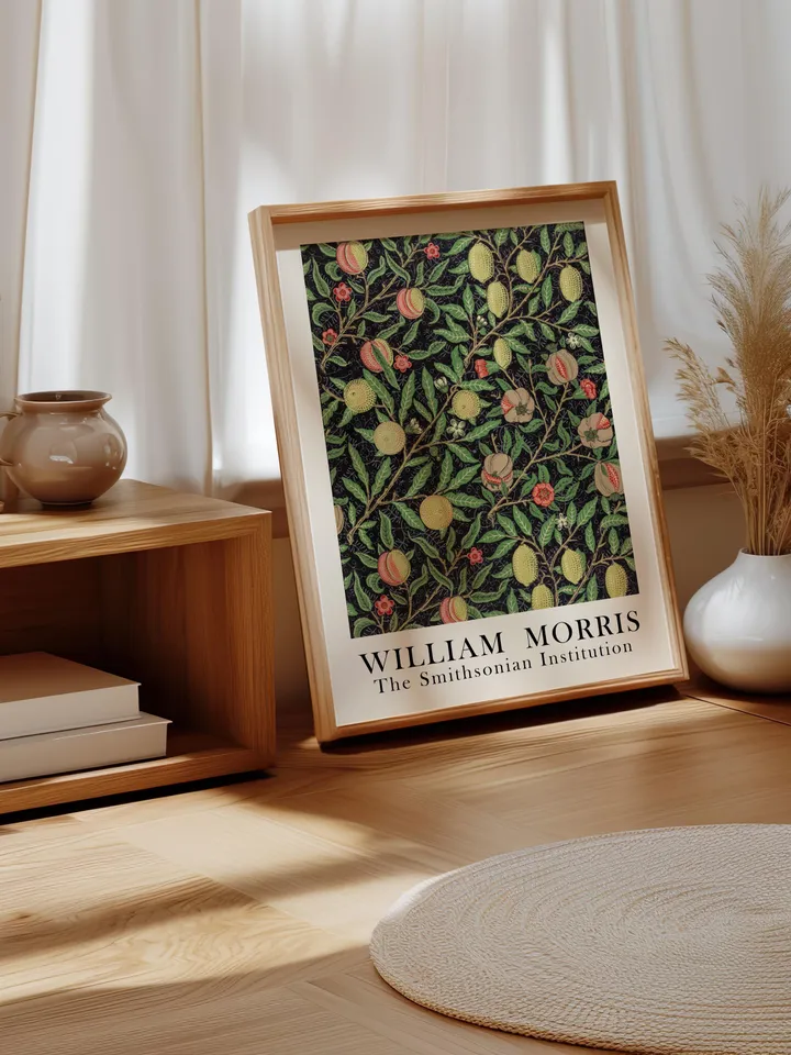 William Morris Wall Art, Vintage Botanical Print, Floral Poster Arts Decor, Digital Download, William Morris Print Digital Download 015