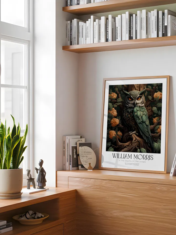 William Morris Wall Art, Vintage Botanical Print, Floral Poster Arts Decor, Digital Download, William Morris Print Digital Download AA5