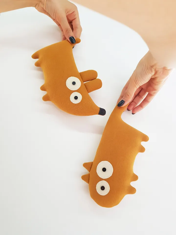 Cat sewing pattern PDF, stuffed animal diy