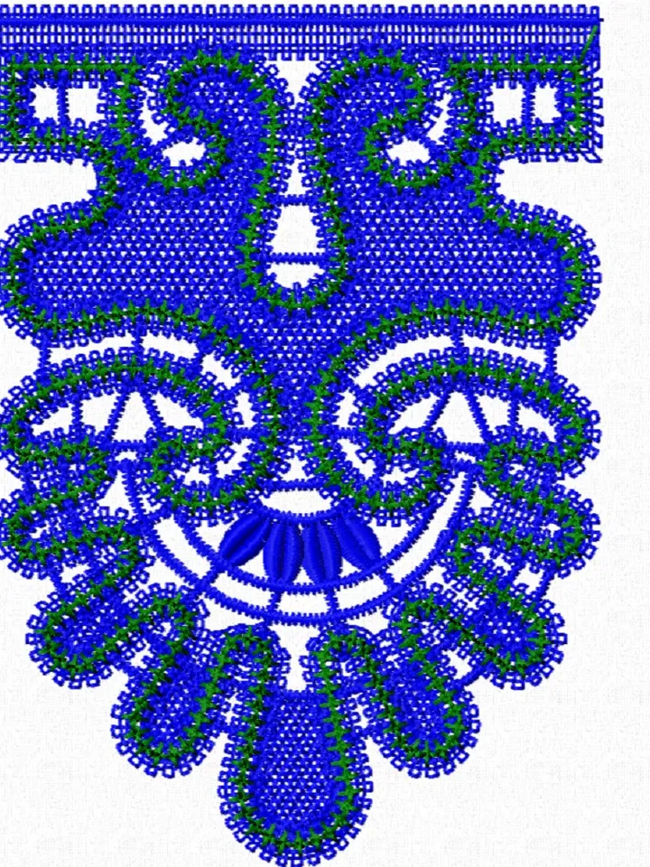 FSL Bruges Lace 2 Sizes Embroidery Design