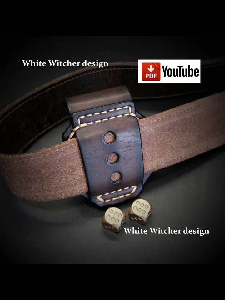 Zippo belt Case "ZEUS"- leather pattern PDF. EDC42
