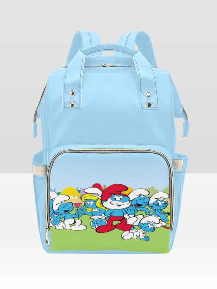 Smurfs Diaper Bag Backpack