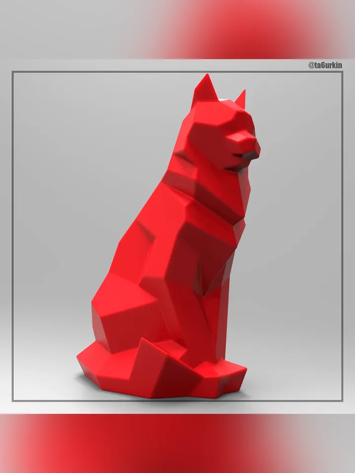 Welding Project Plans Drawings Cat (DXF, PDF)