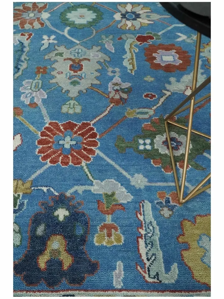 Hand Knotted oushak rugs 100% wool for living room, bed room, kids room in any size 9x12,8x10,6x9,5x8,4x6,4x12 come on guys!!!!!