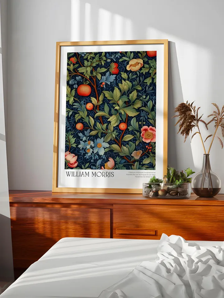William Morris Wall Art, Vintage Botanical Print, Floral Poster Arts Decor, Digital Download, William Morris Print Digital Download AA20