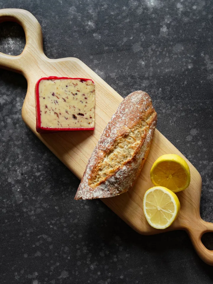 Organic Shaped Double Handle Wood Serving Board - shaped and carved by hand - offered in local Pennsylvania Walnut, Sycamore, Maple