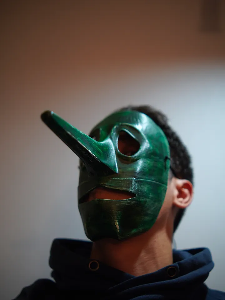 Chris Fehn Mask Slipknot Green