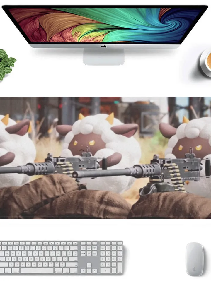 Palworld sheep meme Gaming Mousepad